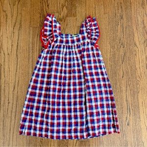 Classic Whimsy Red, White and Blue Size 5 Dress